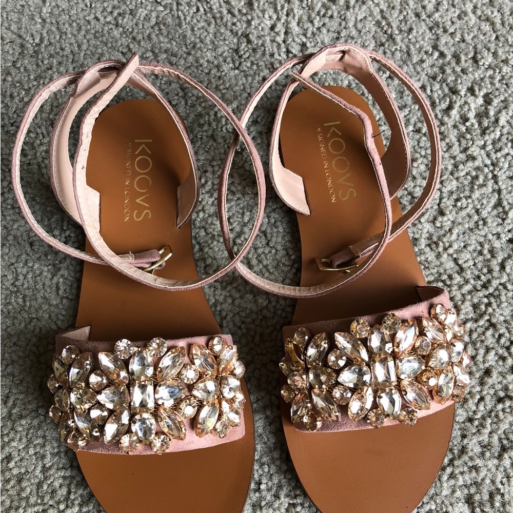 Beautiful stud detail Sandals.